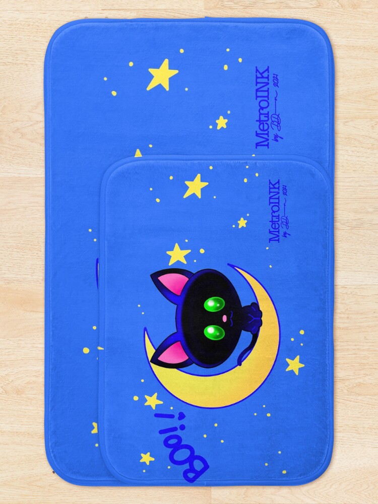 Thumbnail 5 of 6, Bath Mat, BooBoo Kitty designed and sold by MetroInk.