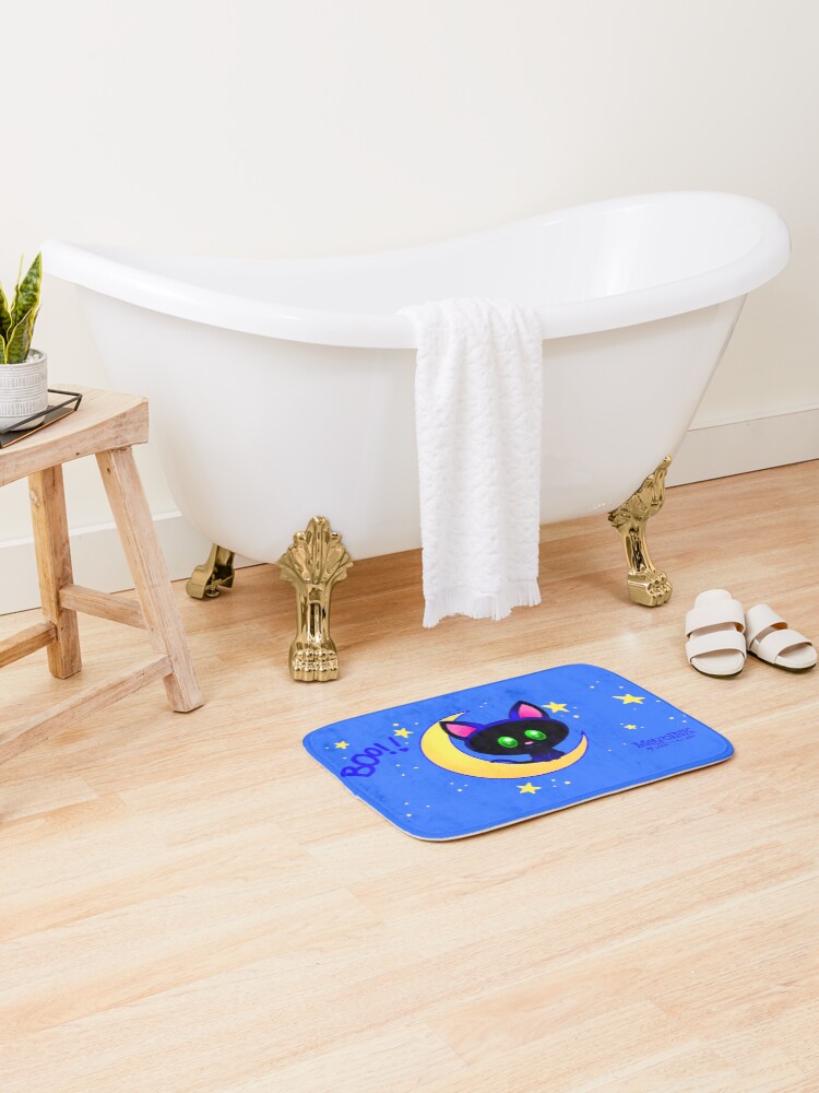 Thumbnail 2 of 6, Bath Mat, BooBoo Kitty designed and sold by MetroInk.