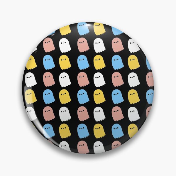 Item preview, cute Halloween Boo ghost patterns designed and sold by NiceSpot.