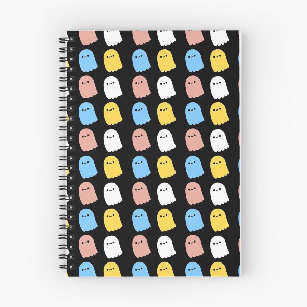 Item preview, cute Halloween Boo ghost patterns designed and sold by NiceSpot.