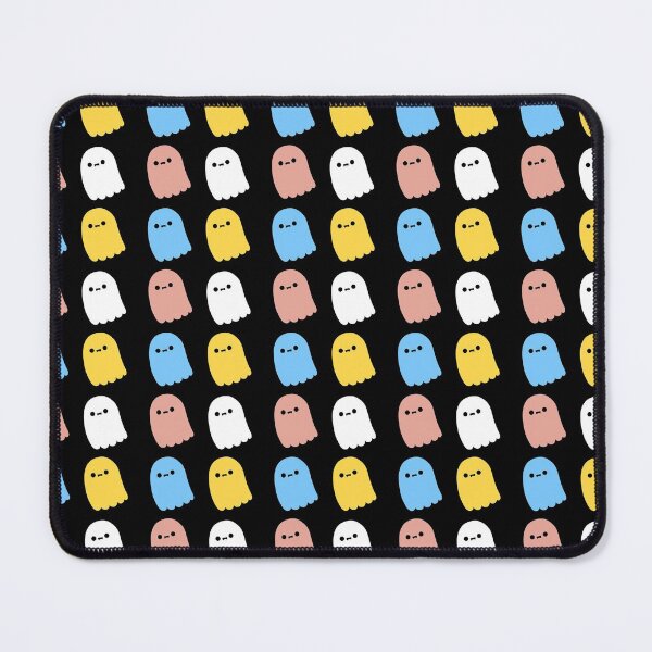Item preview, cute Halloween Boo ghost patterns designed and sold by NiceSpot.