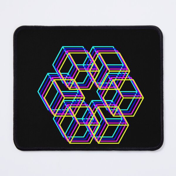 Item preview, Geometric multicolor cubes designed and sold by Seoul26.