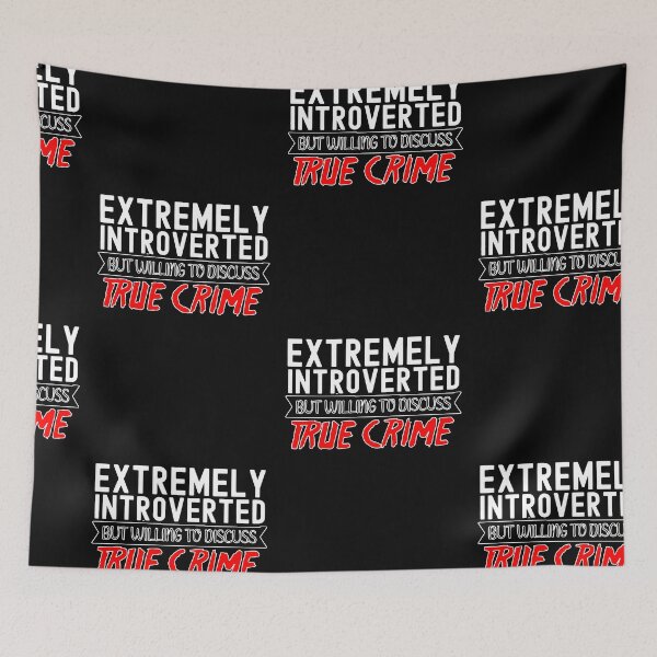 Item preview, True Crime Obsessed, Willing To Discuss True Crime designed and sold by SportyDogShop.