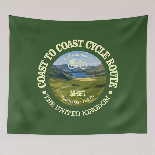 Item preview, Coast to Coast Cycle Route (C2C) (cycling c) designed and sold by curranmorgan.