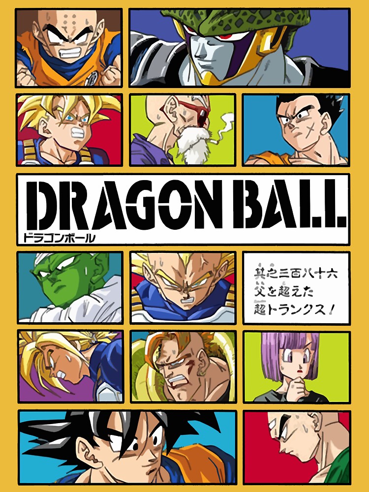 Dragon Ball Z Cell Saga Goku Vegeta Cell Gohan Piccolo Krillin Manga Anime  Classic Poster for Sale by Utntnhhppfuo