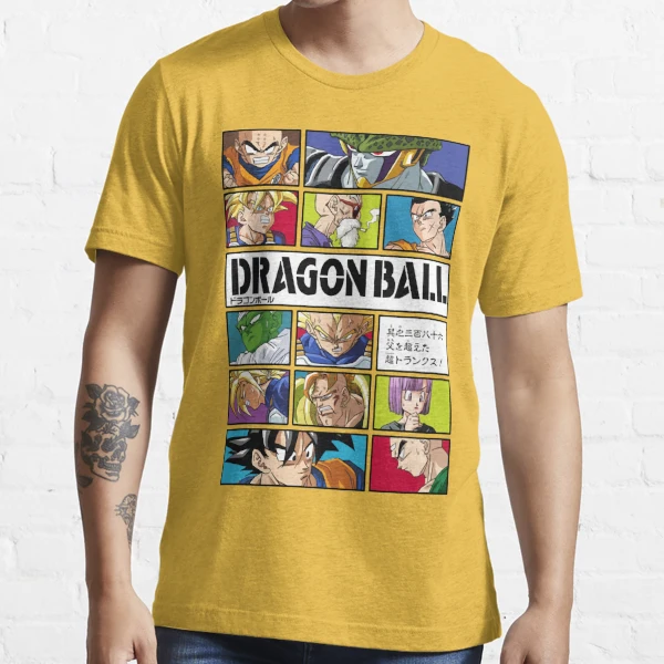 Dragon Ball Z Cell Saga Goku Vegeta Cell Gohan Piccolo Krillin Manga Anime  Classic Essential T-Shirt for Sale by Utntnhhppfuo