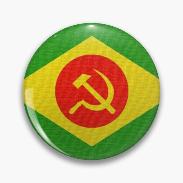 Item preview, Brazil's communist flag designed and sold by PoliticsPrint.