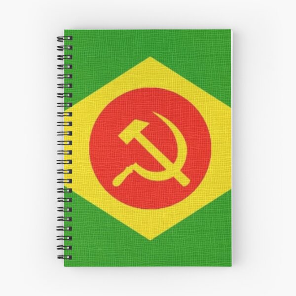 Item preview, Brazil's communist flag designed and sold by PoliticsPrint.