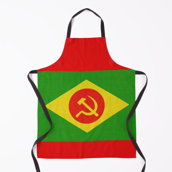 Item preview, Brazil's communist flag designed and sold by PoliticsPrint.