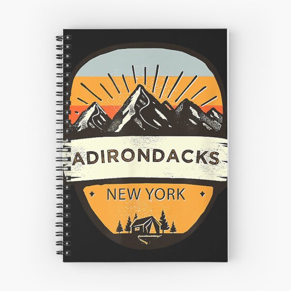 Aperçu de l'œuvre Adirondacks vintage rétro, souvenir de New York créée et vendue par GracielaSimms.