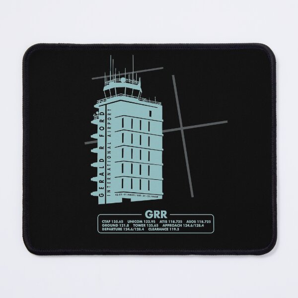 Item preview, GRR Airport Tower Gerald R Ford International Airport ATC Tower Art designed and sold by RealPilotDesign.