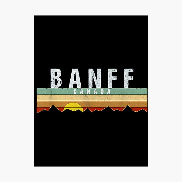 Item preview, Retro Vintage Banff Canada designed and sold by GracielaSimms.