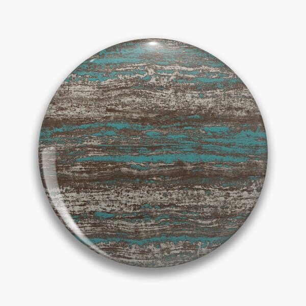 Item preview, Teal Blue Dark Chocolate Grey Brown Melange designed and sold by Delinda Graphic Studio.