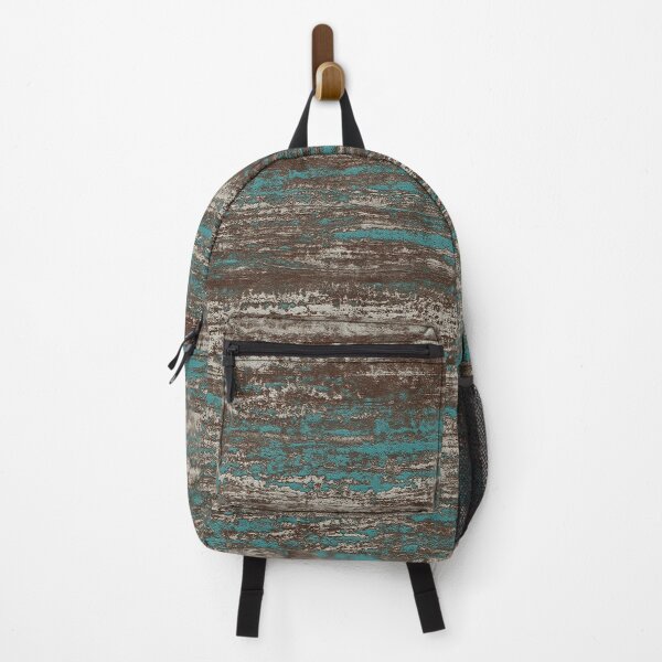 Item preview, Teal Blue Dark Chocolate Grey Brown Melange designed and sold by Delinda Graphic Studio.