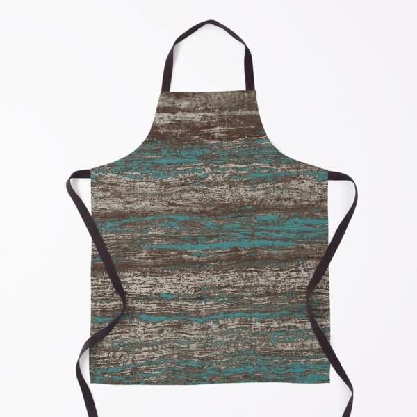 Item preview, Teal Blue Dark Chocolate Grey Brown Melange designed and sold by Delinda Graphic Studio.