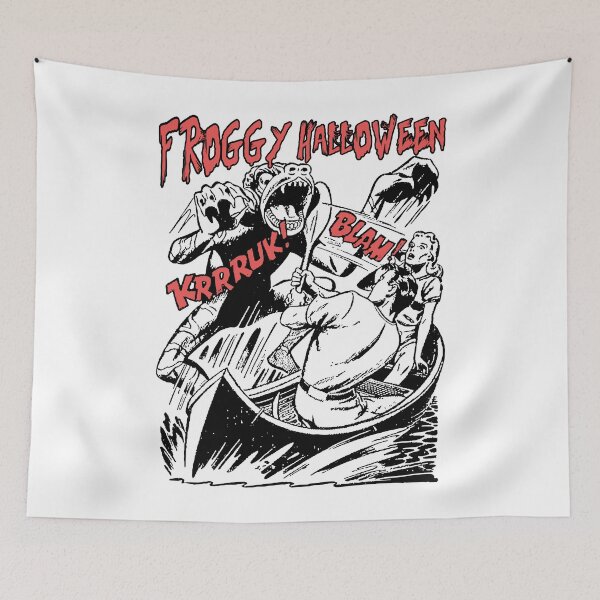 Item preview, Vintage Frog Monster Boat Paddle Froggy Halloween Gift designed and sold by TheAplus.