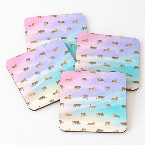 Item preview, Pastel tiger pattern designed and sold by MrJean.