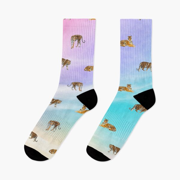 Item preview, Pastel tiger pattern designed and sold by MrJean.