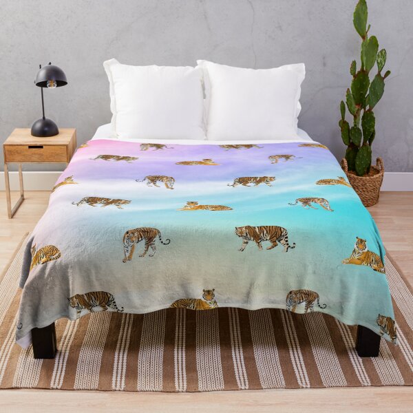 Item preview, Pastel tiger pattern designed and sold by MrJean.