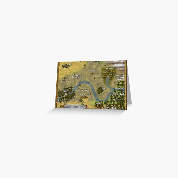 Pride Book Series Map Greeting Card