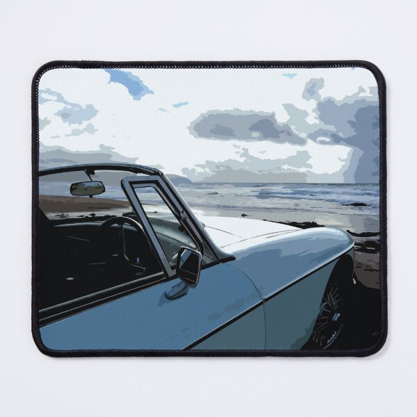 Item preview, MG Classic Car on Beach designed and sold by QuarterMoon.