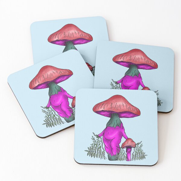 Item preview, Curvy Mushroom  designed and sold by madam-moonbeam.