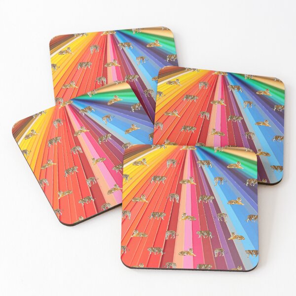 Item preview, Colorful tiger pattern designed and sold by MrJean.