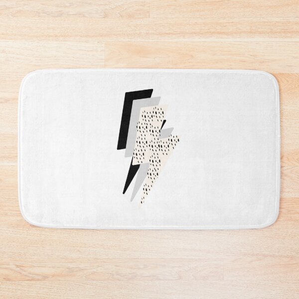Item preview, black lightening bolt design designed and sold by kaelinmeicher.