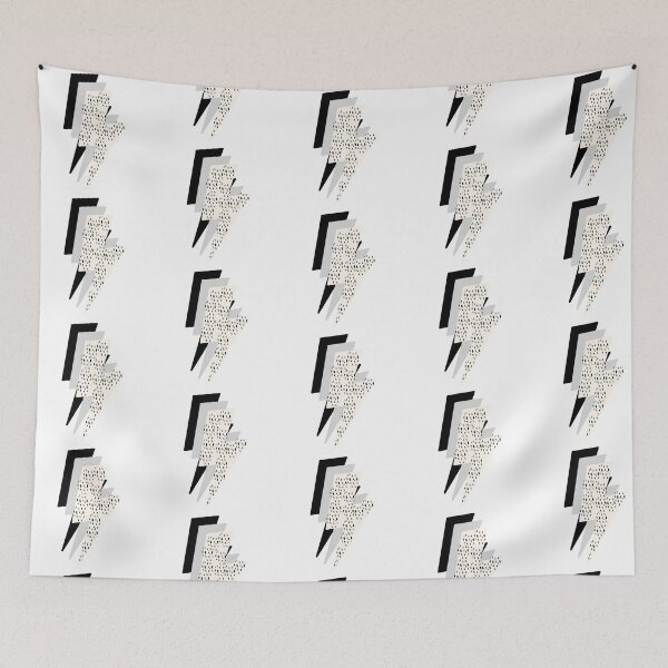 Item preview, black lightening bolt design designed and sold by kaelinmeicher.