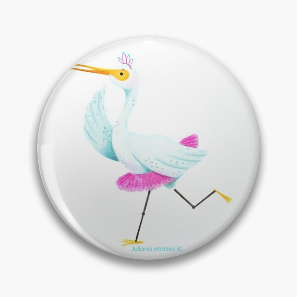 Item preview, Egret dancing Ballet designed and sold by julianamotzko.