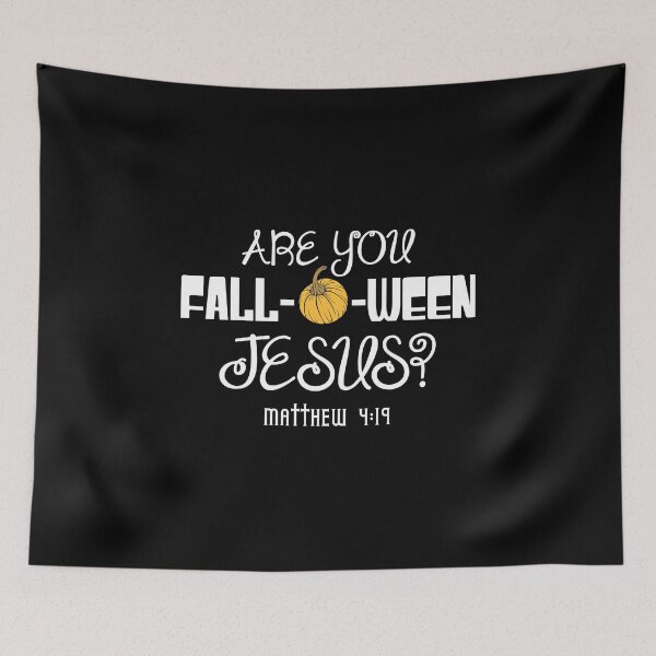 Item preview, Are you falloween jesus? Funny Fall Halloween Gift idea for Men, Women or Friends designed and sold by Unicorny-Design.