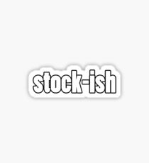 Stock-ish Sticker