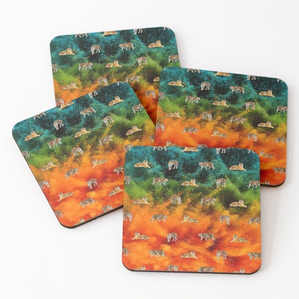 Item preview, Abstract tiger pattern designed and sold by MrJean.