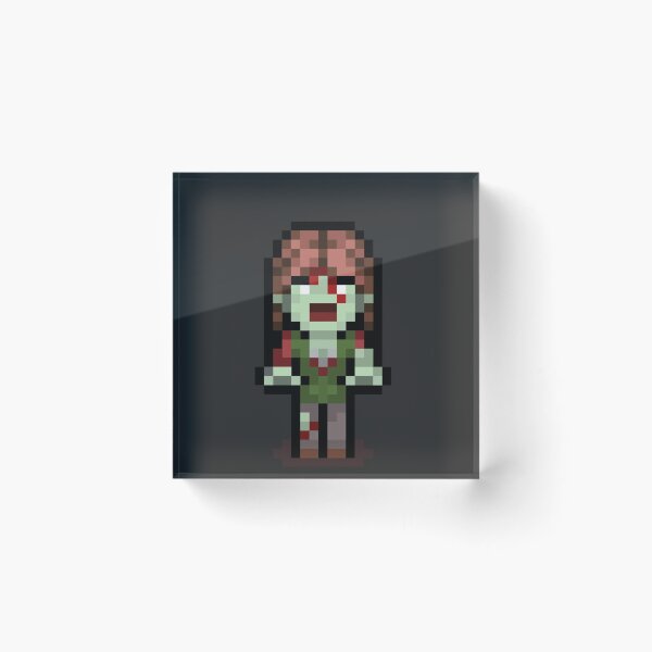 Item preview, Pixel Art Zombie "Rae Rae" designed and sold by fallinfrog.