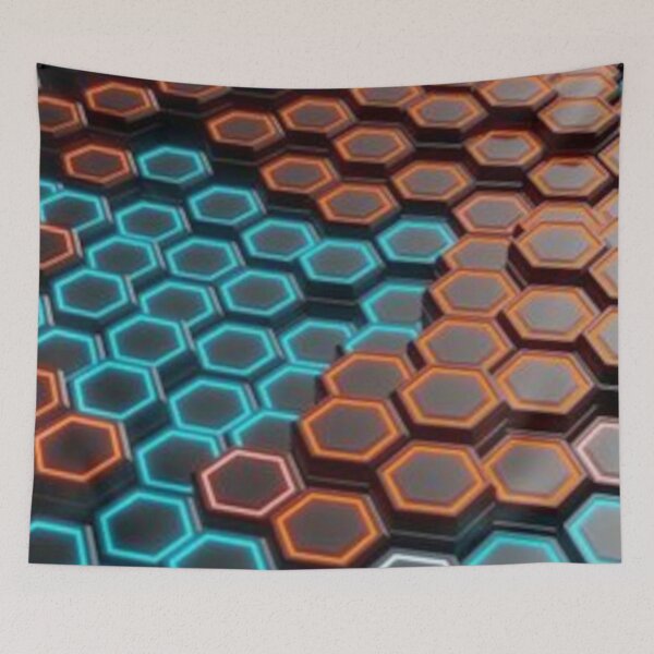 Item preview, 3d Color Rectangles designed and sold by MusicSkateboard.