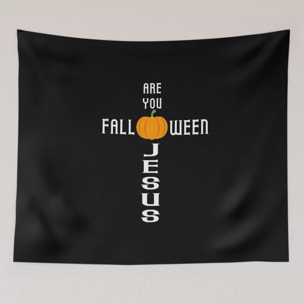 Item preview, Are you falloween jesus? Funny Fall Halloween Gift idea for Men, Women or Friends designed and sold by Unicorny-Design.