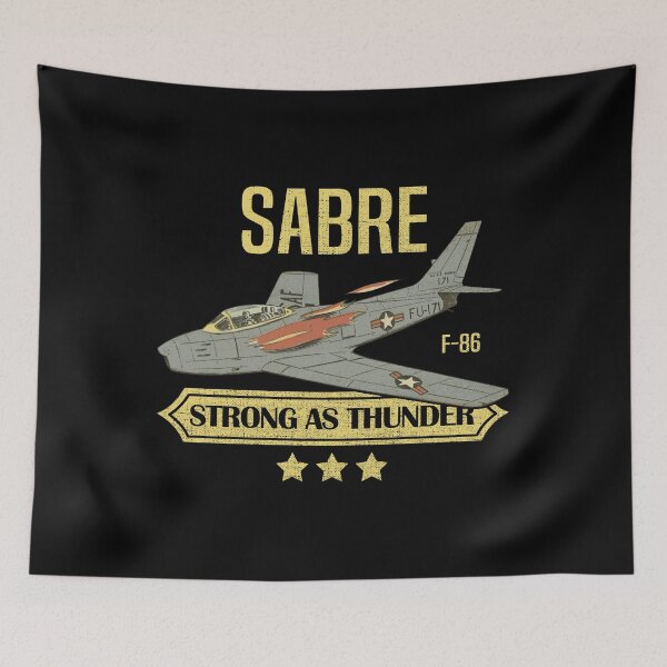 Item preview, Vintage F-86 Sabre Sabrejet Korean War Plane Aircraft Aviator Gift designed and sold by TheAplus.
