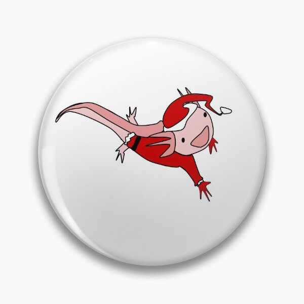Artikelvorschau, Weihnachten lächelnder Axolotl entworfen und verkauft von pepperdIp.