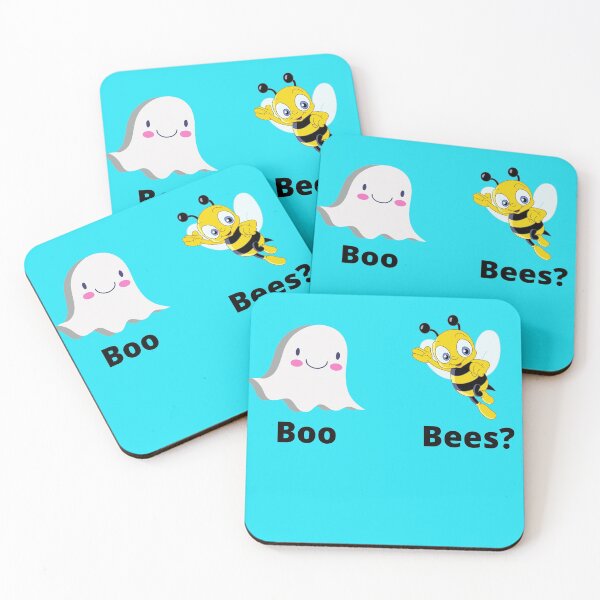 Item preview, Halloween Funny Tees with Ghost and Bee designed and sold by T-Larious-Tees.