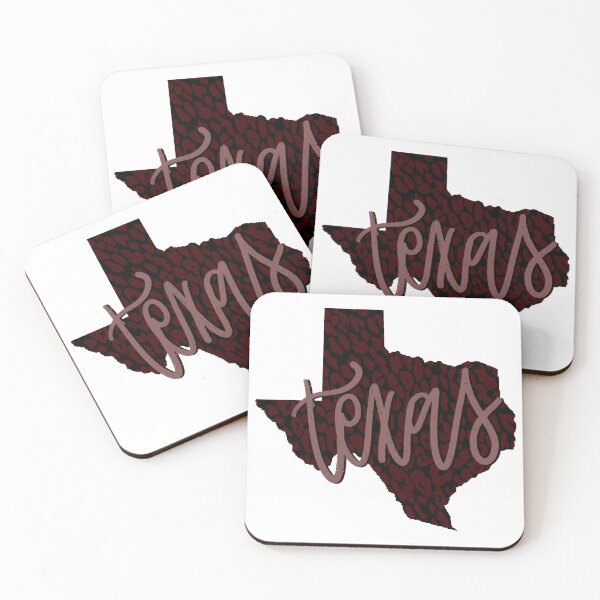 Item preview, maroon leopard texas designed and sold by mtayzart.