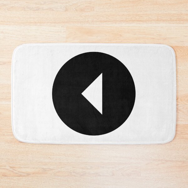 Item preview, MDI Arrow-Left-Drop-Circle designed and sold by GnarlyFurtardo.