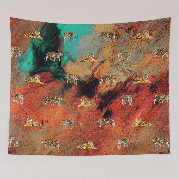 Item preview, Desert tiger pattern designed and sold by MrJean.