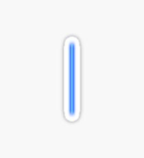 Blue Laser Sticker