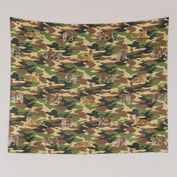 Item preview, Tiger camo pattern designed and sold by MrJean.