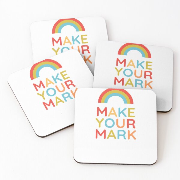Item preview, Make Your Mark And See Where It Takes You Rainbow Dot designed and sold by Naked-Alien.