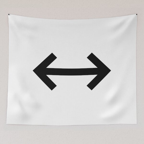 Item preview, MDI Arrow-Left-Right designed and sold by GnarlyFurtardo.