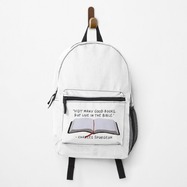 Item preview, Visit Many Good Books, But Live In The Bible designed and sold by Abbiegq.