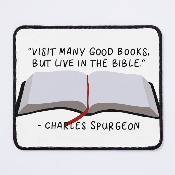 Item preview, Visit Many Good Books, But Live In The Bible designed and sold by Abbiegq.