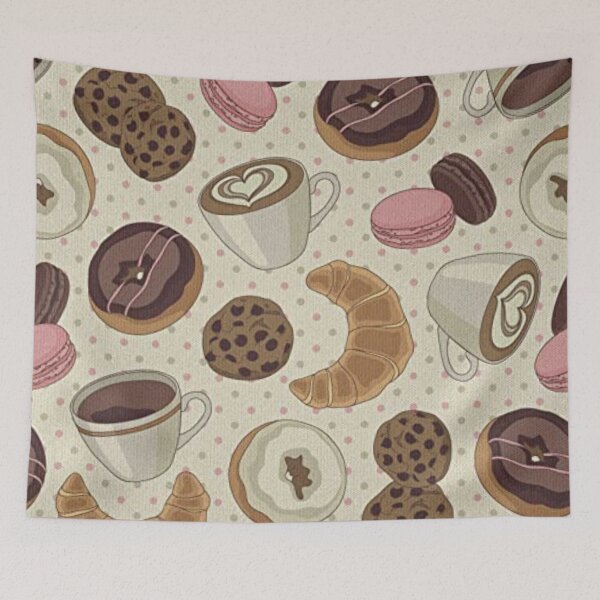 Item preview, Coffee and Donuts designed and sold by CricciethPrint.