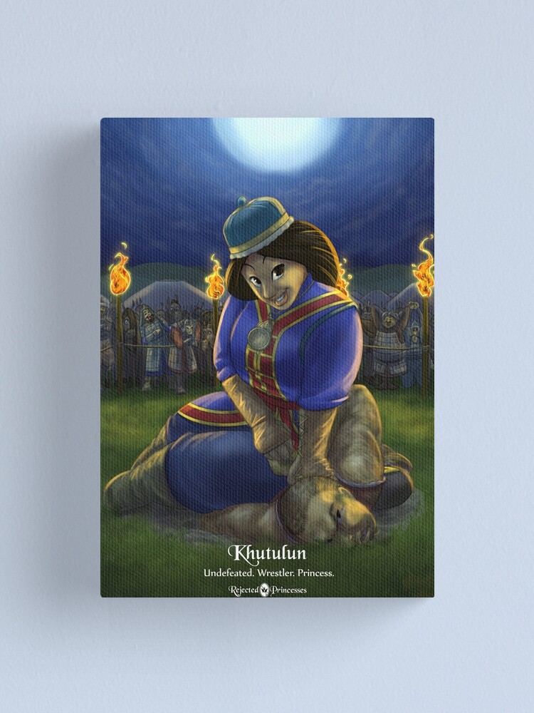 Alternate view of Khutulun - Rejected Princesses Canvas Print
